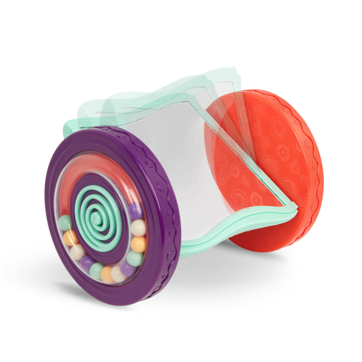 Looky-Looky Baby Mirror: Roly-Poly Tummy Time Toy for Crawling Fun – Consulate X, view 7 of 9
