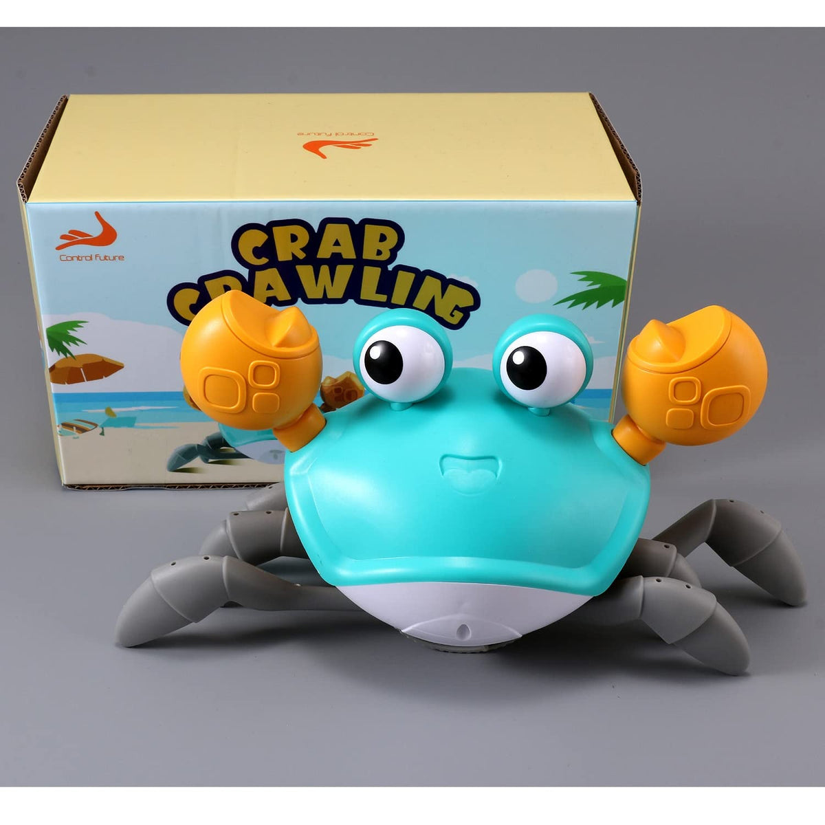 Scuttle & Groove Crawling Crab – Baby Fun Tummy Time & Crawling Buddy – Consulate X, view 7 of 10