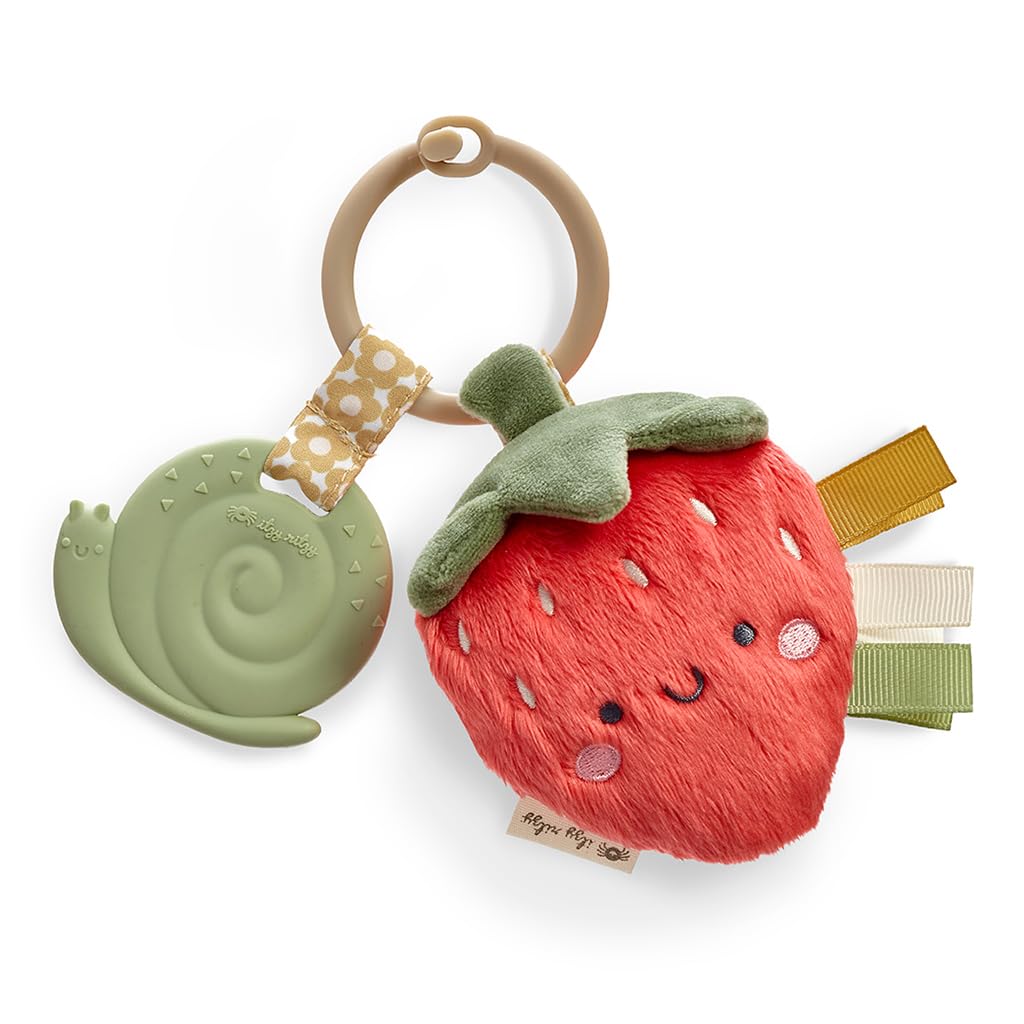 Baby Teether with Crinkle Sound & Ribbons, Great Gift For Newborn – Consulate X, view 1 of 19
