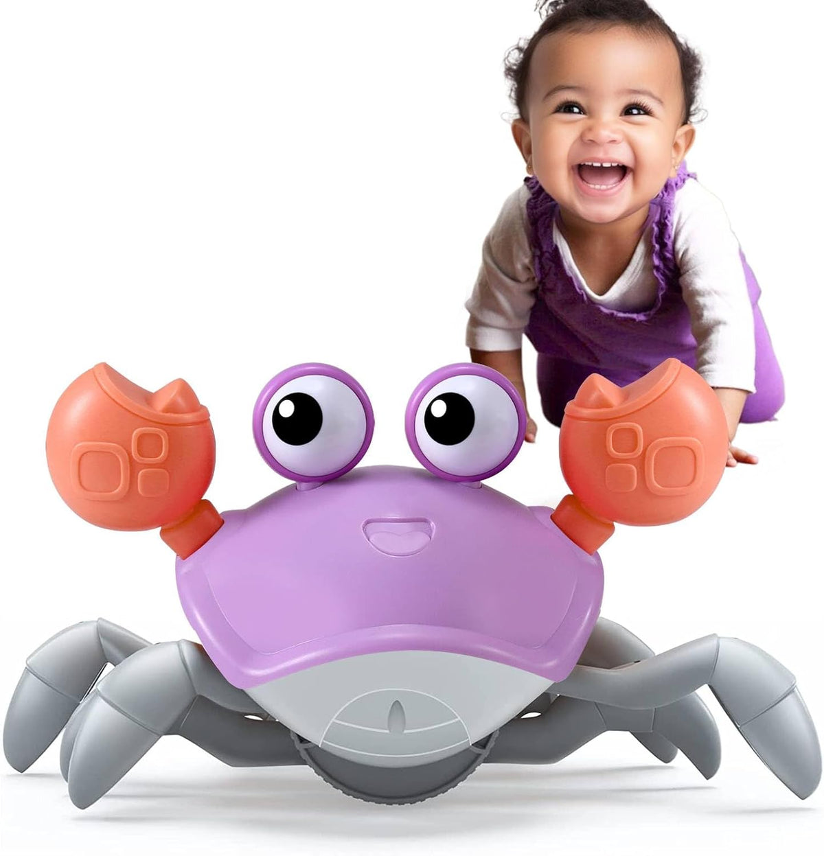 Scuttle & Groove Crawling Crab – Baby Fun Tummy Time & Crawling Buddy – Consulate X, view 8 of 10