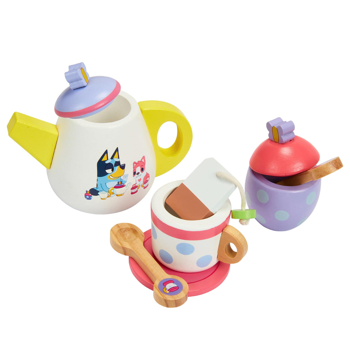 Bluey Wooden Tea Party Set – Consulate X, view 4 of 8