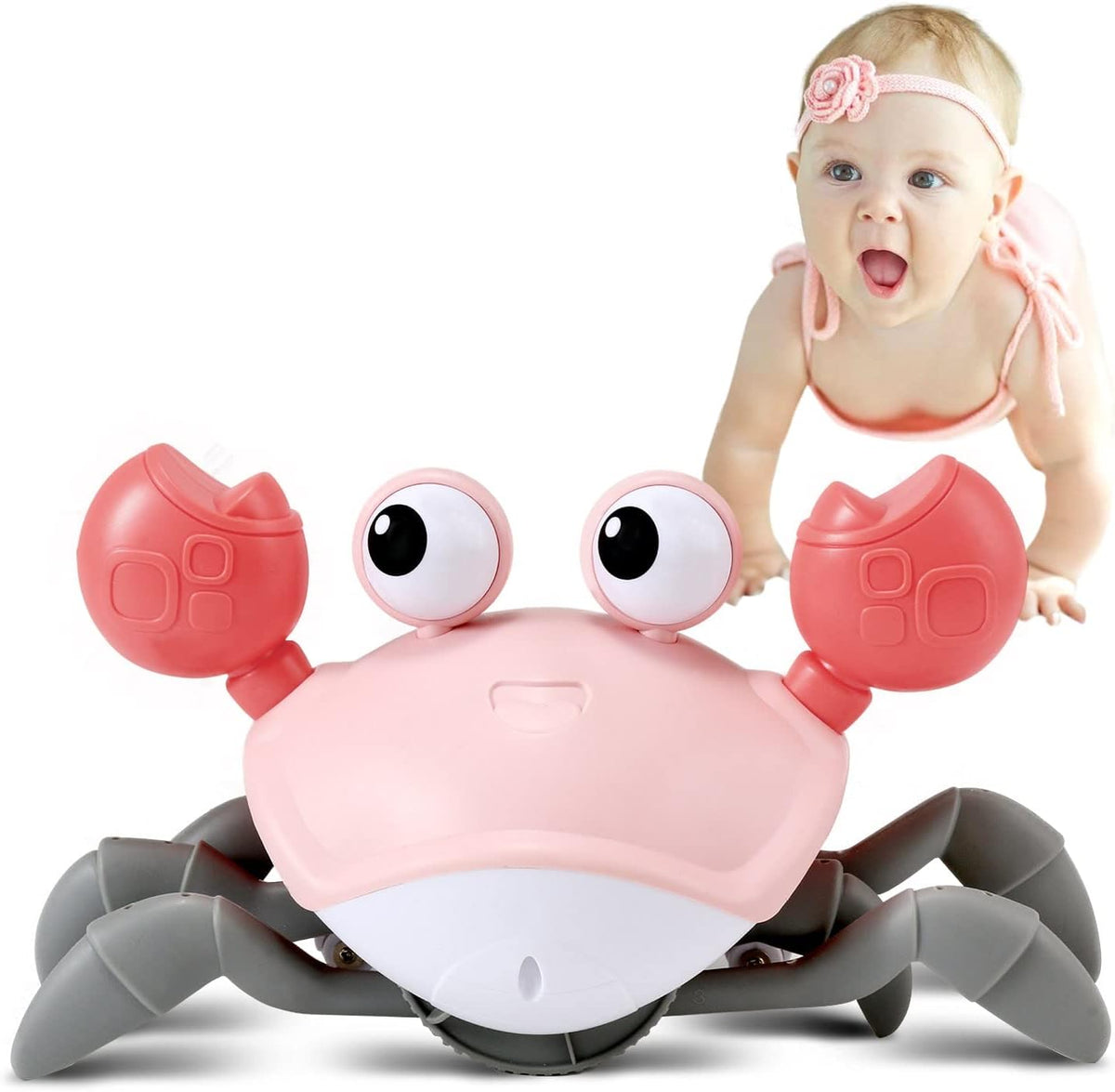 Scuttle & Groove Crawling Crab – Baby Fun Tummy Time & Crawling Buddy – Consulate X, view 9 of 10