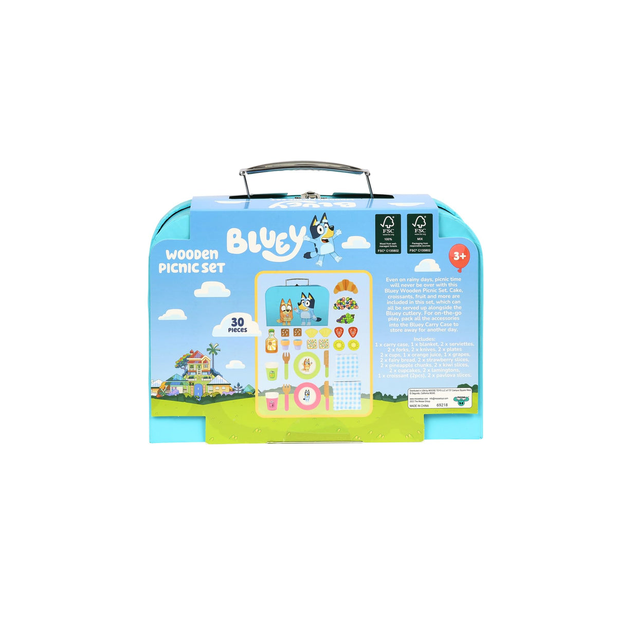 Bluey Picnic Basket Set – Consulate X, view 6 of 9