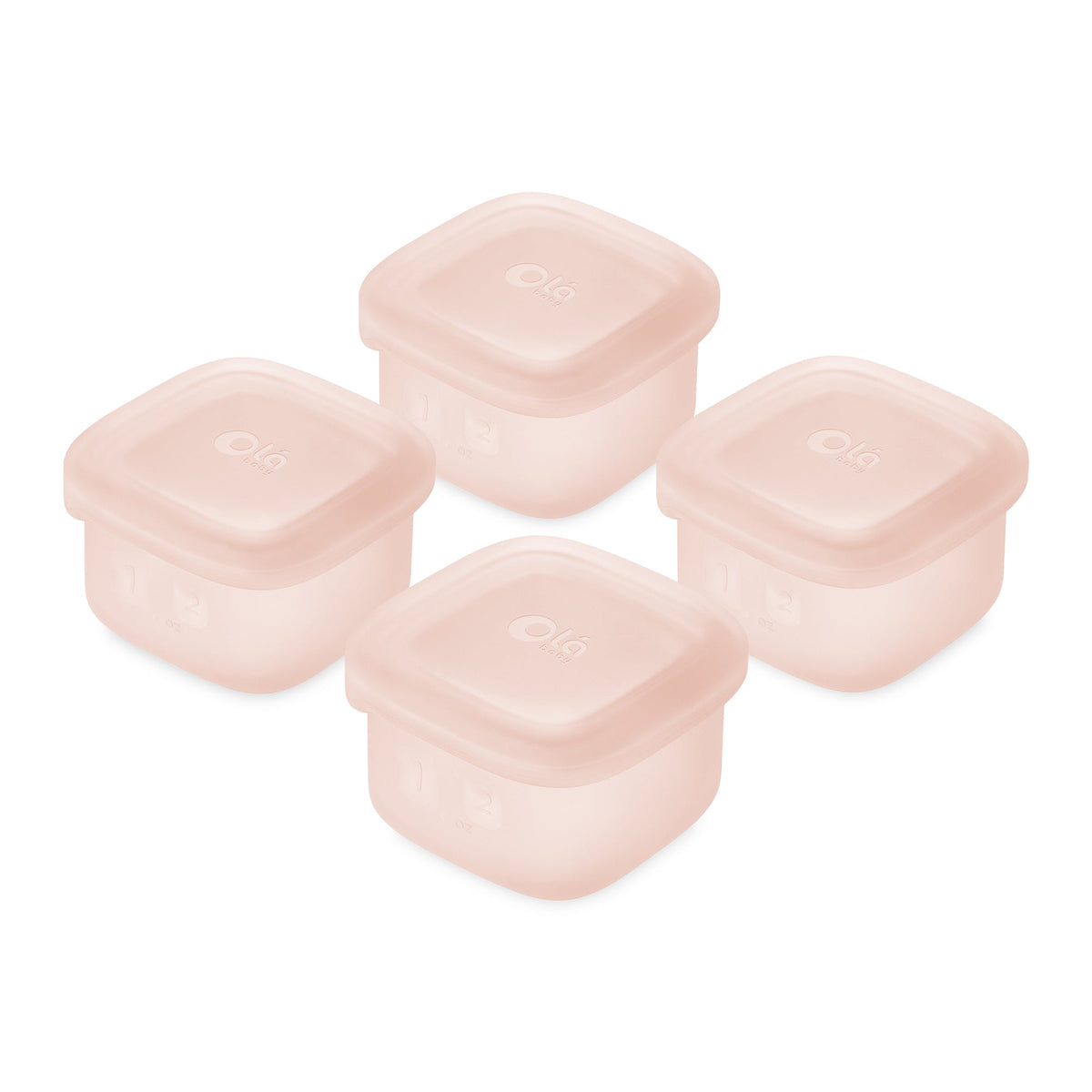 Silicone Baby Food Storage Containers, Freezer-Safe (4-Pack) – Consulate X, view 12 of 18