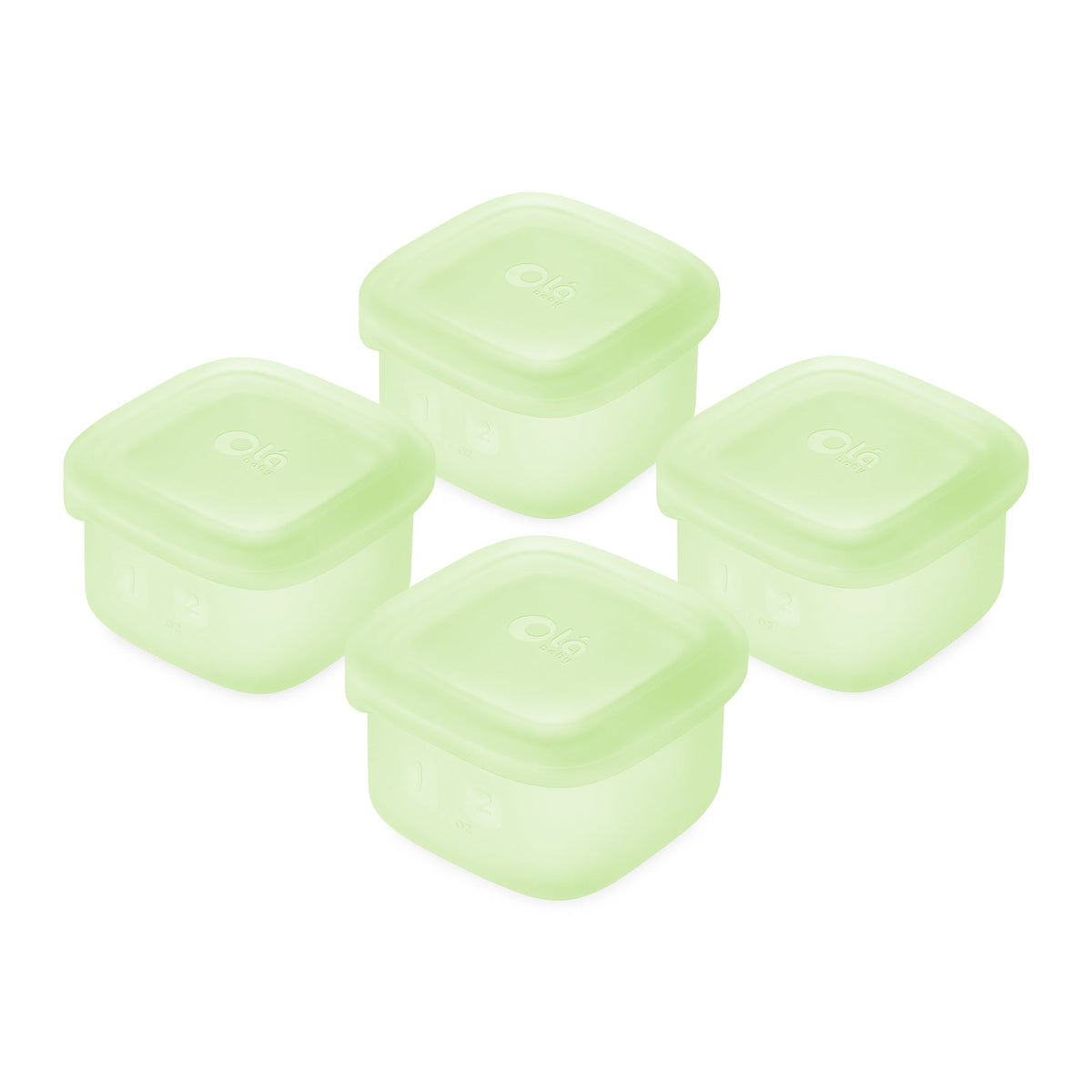 Silicone Baby Food Storage Containers, Freezer-Safe (4-Pack) – Consulate X, view 17 of 18