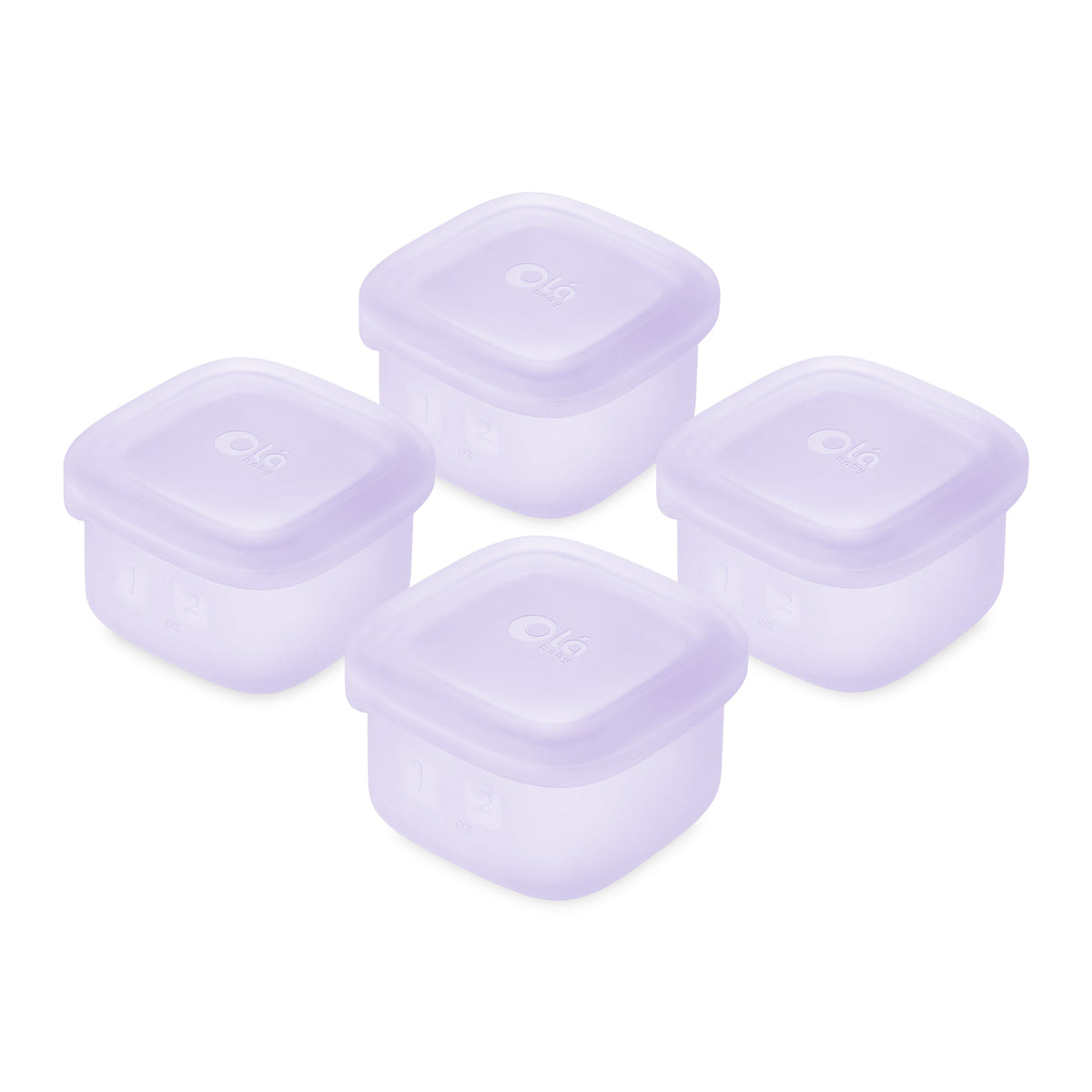 Silicone Baby Food Storage Containers, Freezer-Safe (4-Pack) – Consulate X, view 14 of 18