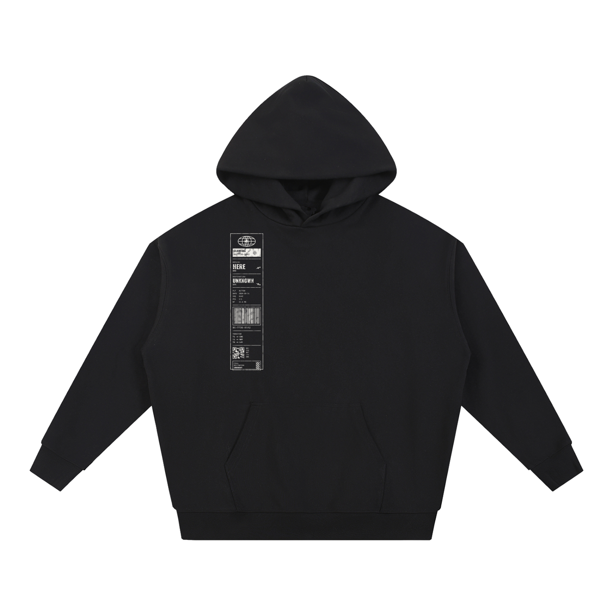 Claim Tag Heavyweight Hoodie – Consulate X, view 1 of 4