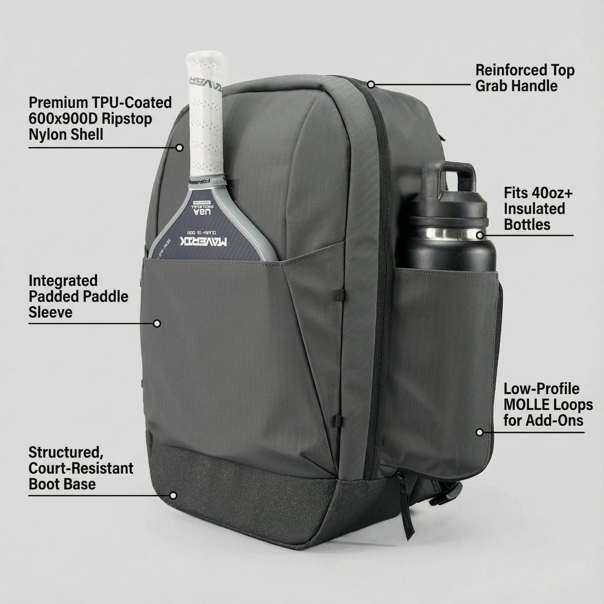 Court Ranger Pickleball Backpack – Consulate X, view 45 of 91