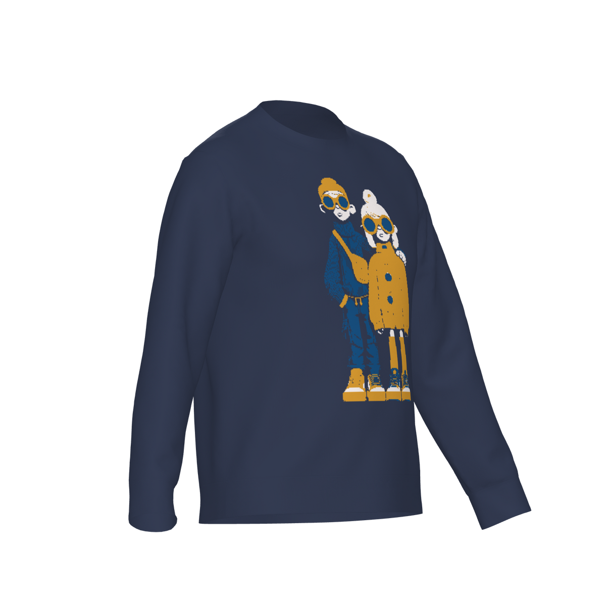 Knit Duo 02 Crewneck Sweater – Consulate X, view 5 of 6