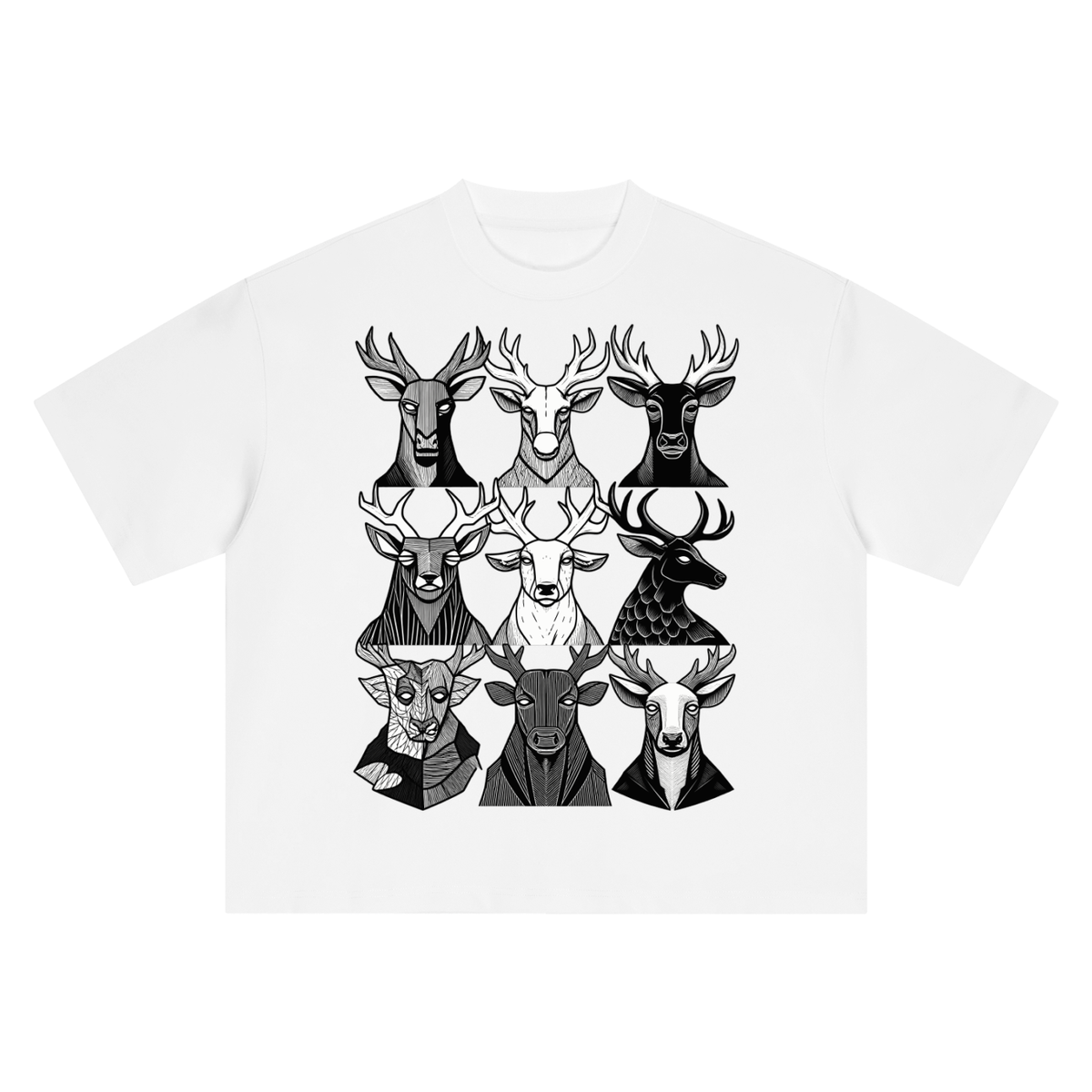 Deer Council Heavyweight Tee – Consulate X, view 1 of 13