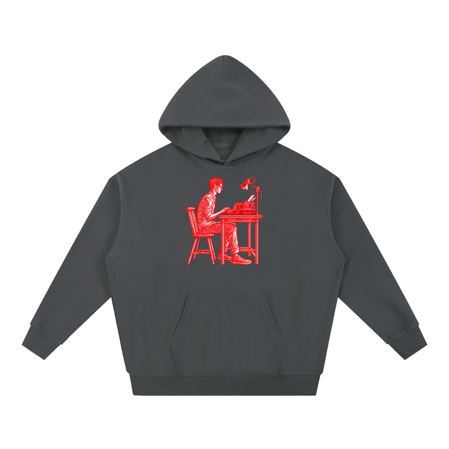 Night Shift Typist Heavyweight Hoodie – Consulate X