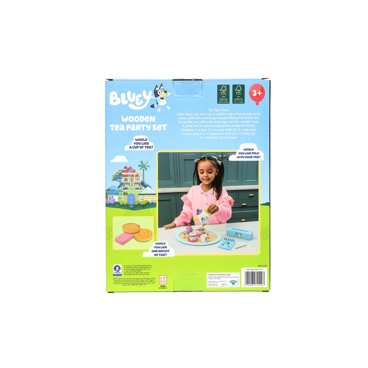 Bluey Wooden Tea Party Set – Consulate X, view 5 of 8