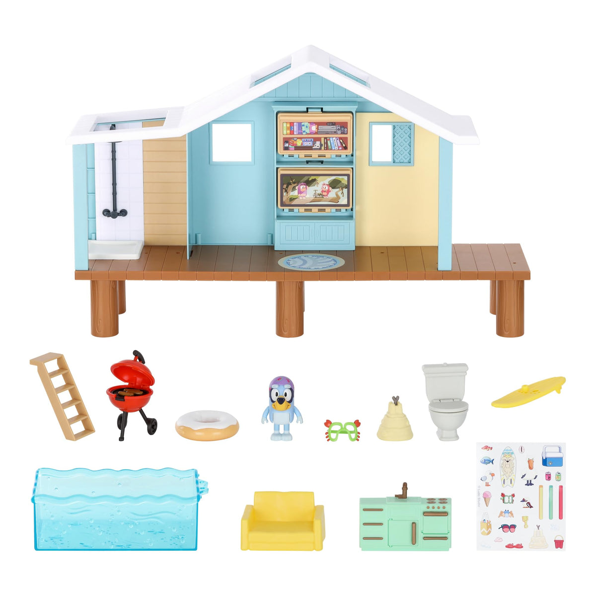 Bluey’s Beach Getaway Playset – Consulate X, view 1 of 11
