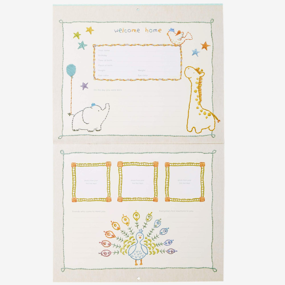 My First Year Calendar with Milestone Stickers – Consulate X, view 3 of 9