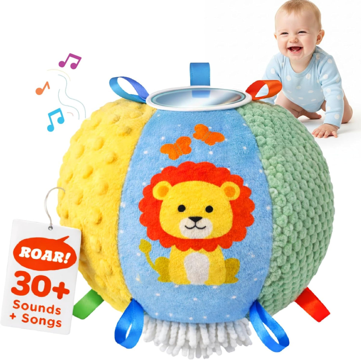 Interactive Sensory Loopy Loops Baby Ball: Kick, Play & Explore for Sensory Fun! – Consulate X, view 1 of 5