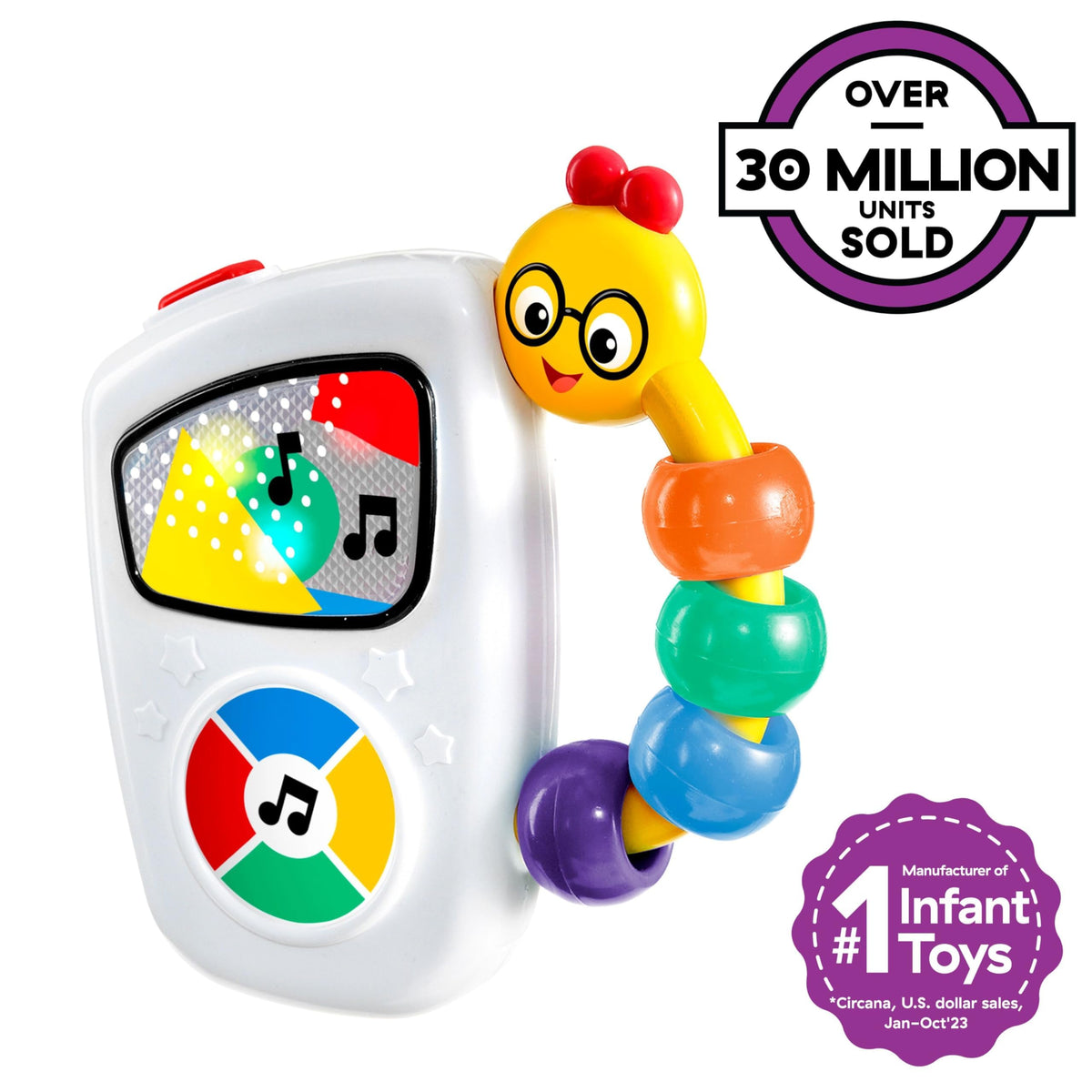 Newborn Portable Musical Baby Toy with Classical Tunes & Dancing Lights – Consulate X, view 7 of 7