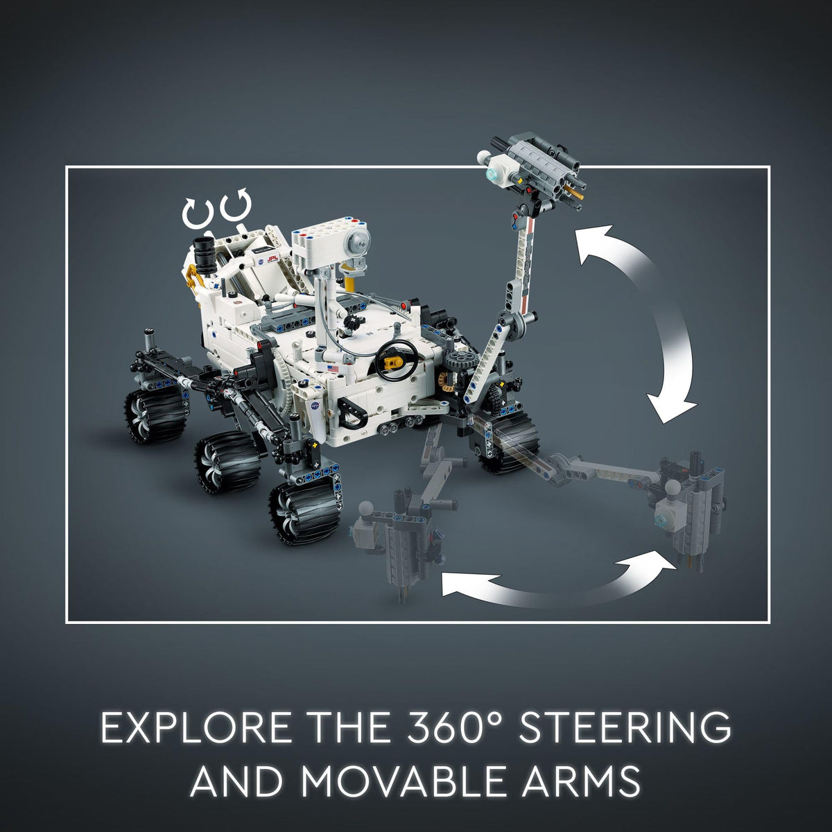 Mars Rover Adventure: LEGO Technic NASA Rover & Helicopter Set for Future Engineers – Consulate X, view 5 of 6