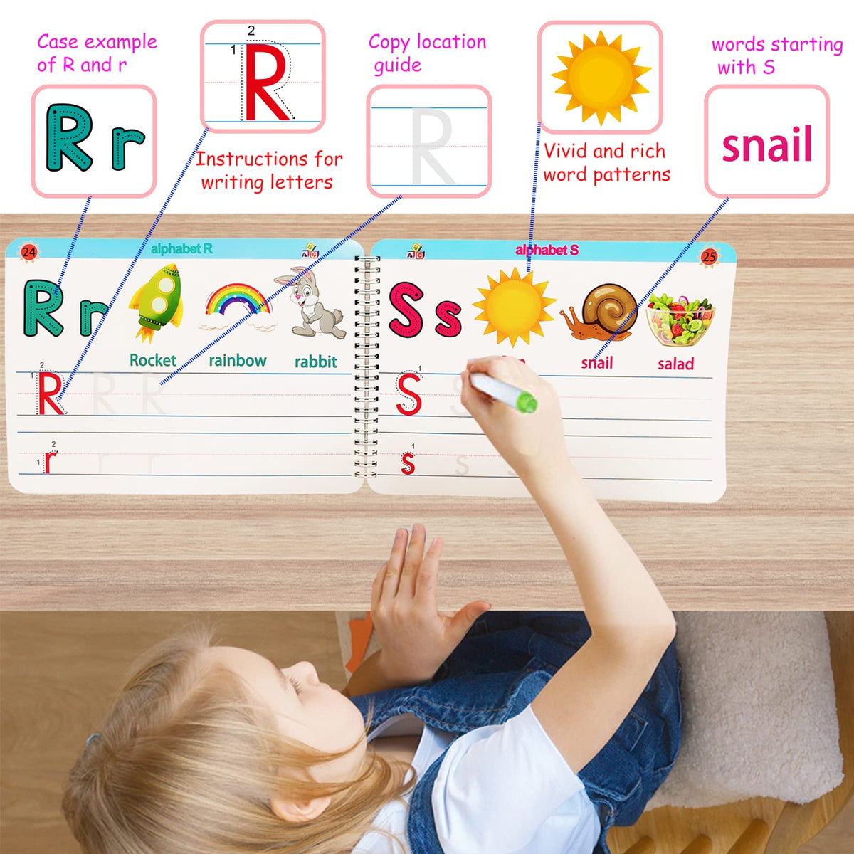 Preschool Learning Activities - First Learning Adventure Workbook – Consulate X, view 4 of 7