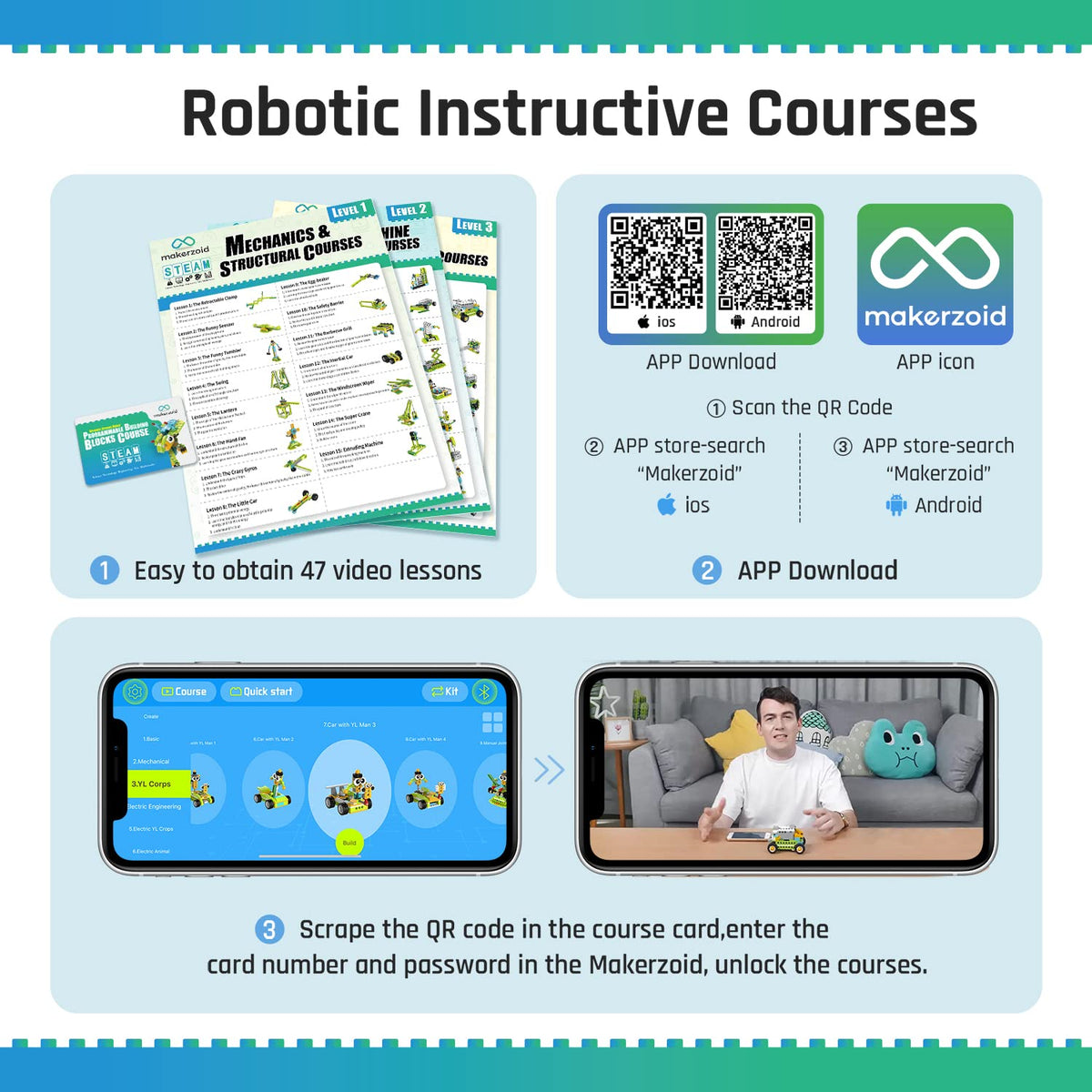 Coding Robot Master: 200+ Fun Educational Bots in 1 App-Controlled Kit with 47 Video Lessons – Consulate X, view 3 of 12