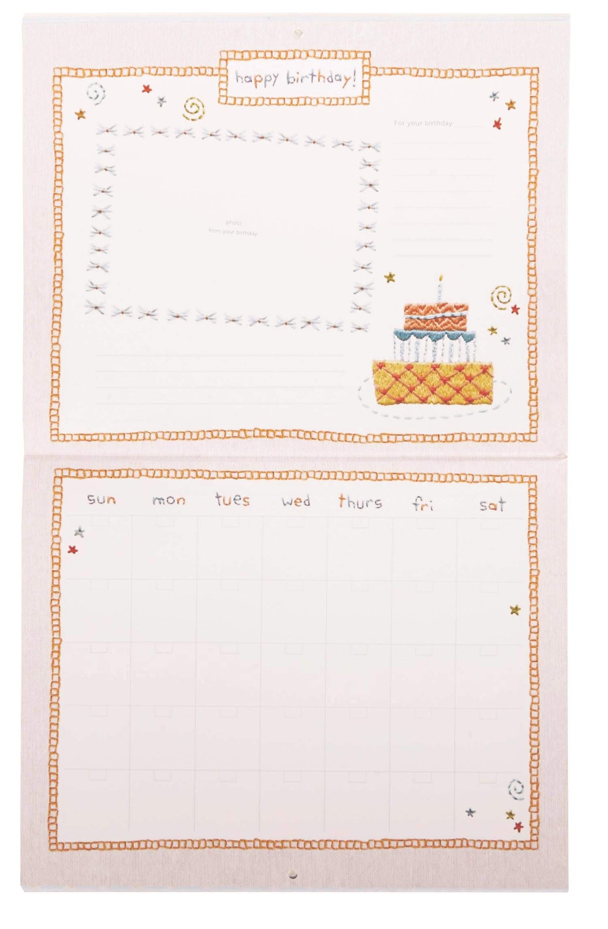 My First Year Calendar with Milestone Stickers – Consulate X, view 8 of 9