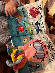 The Ocean Adventure Crinkle Baby Sensory Play Book with Teether Ring – Consulate X, view 11 of 13