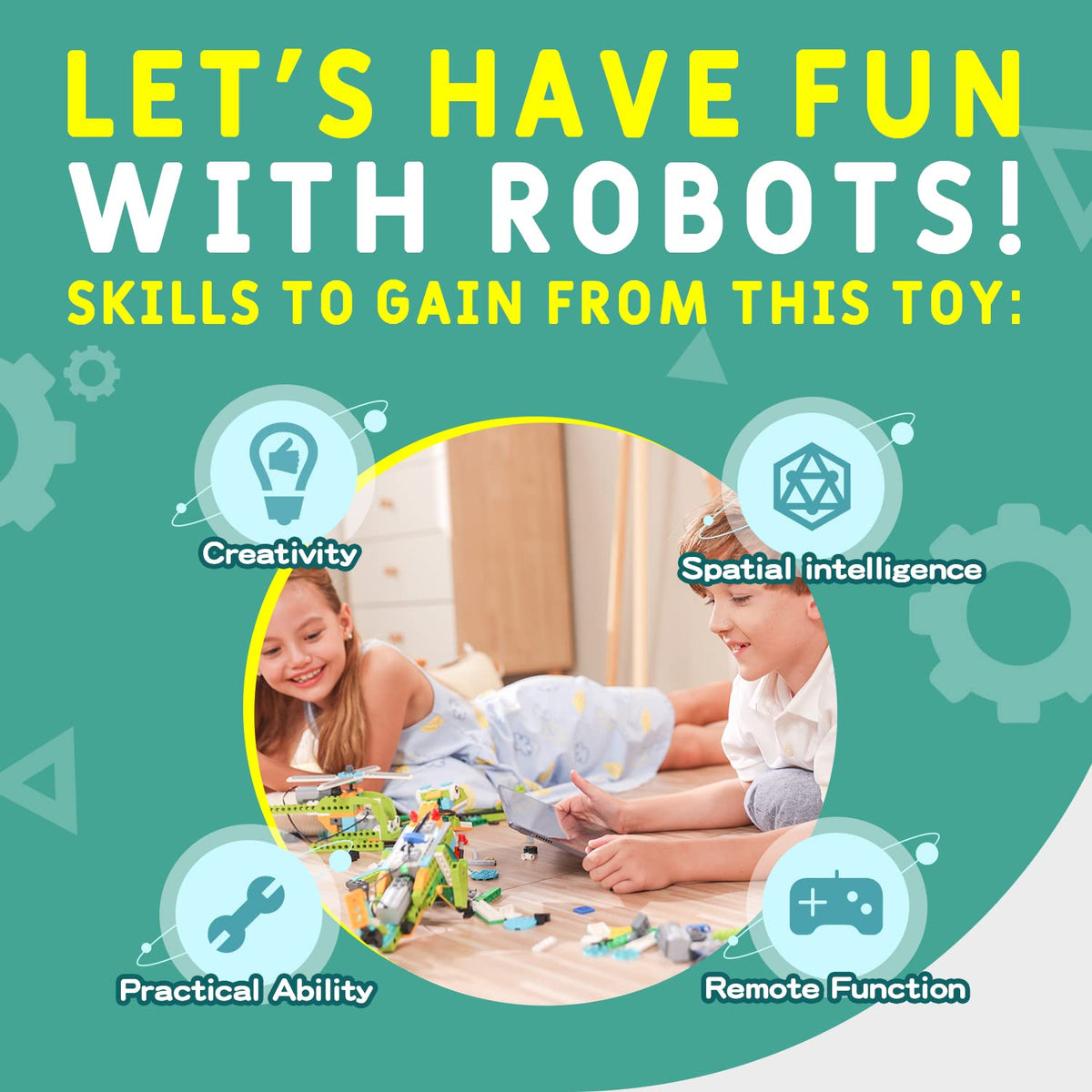 Coding Robot Master: 200+ Fun Educational Bots in 1 App-Controlled Kit with 47 Video Lessons – Consulate X, view 12 of 12
