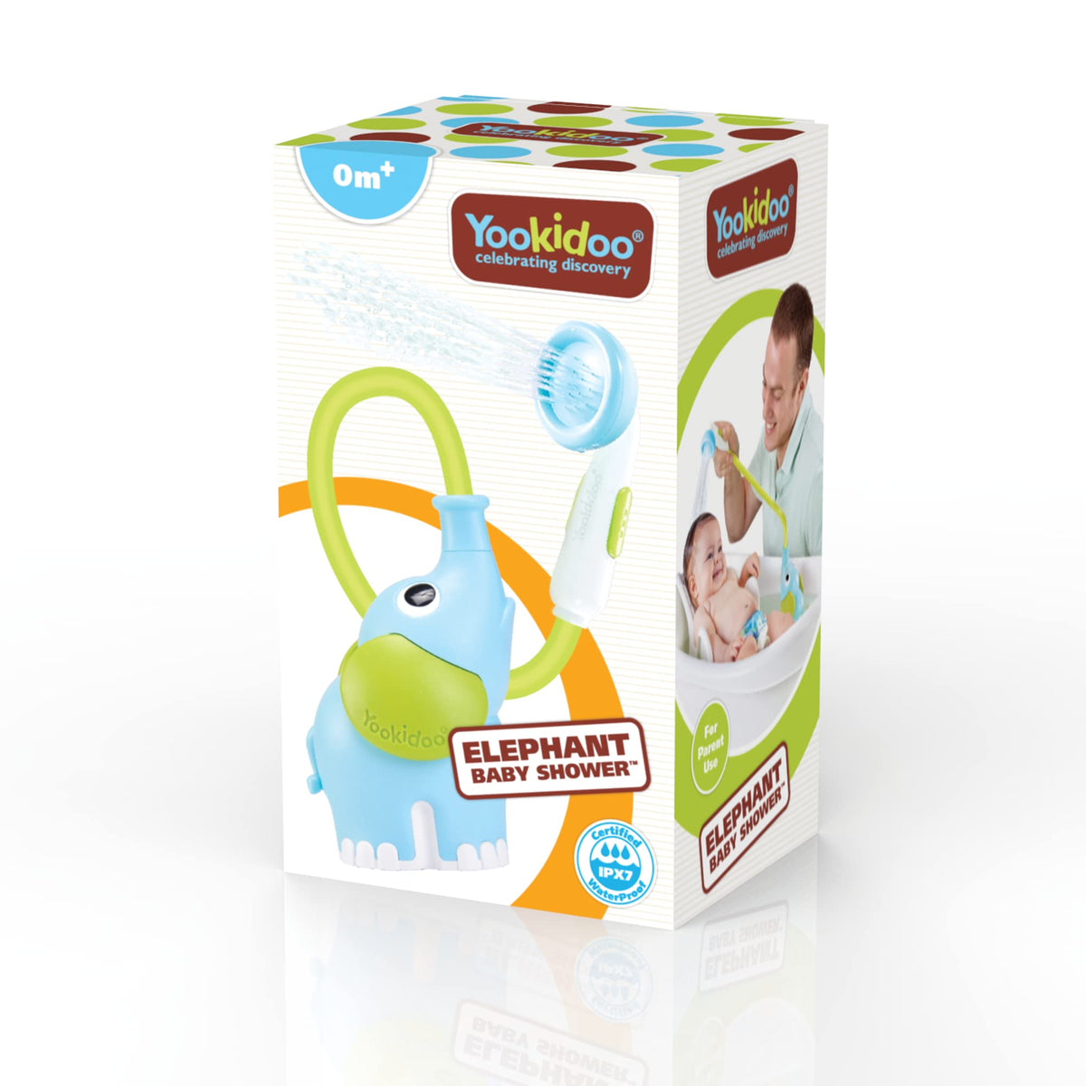 Elephant Baby Bath Shower - Soft Water Rinser for Newborns & Toddlers – Consulate X, view 6 of 9
