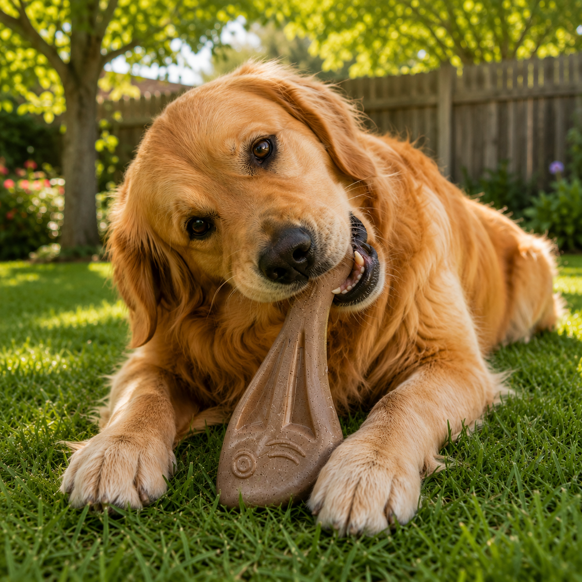 Dog Fish Nylon Dog Chew & Enrichment Toy | Ultra-Durable for Aggressive Chewers | SodaPup – Consulate X, view 5 of 8