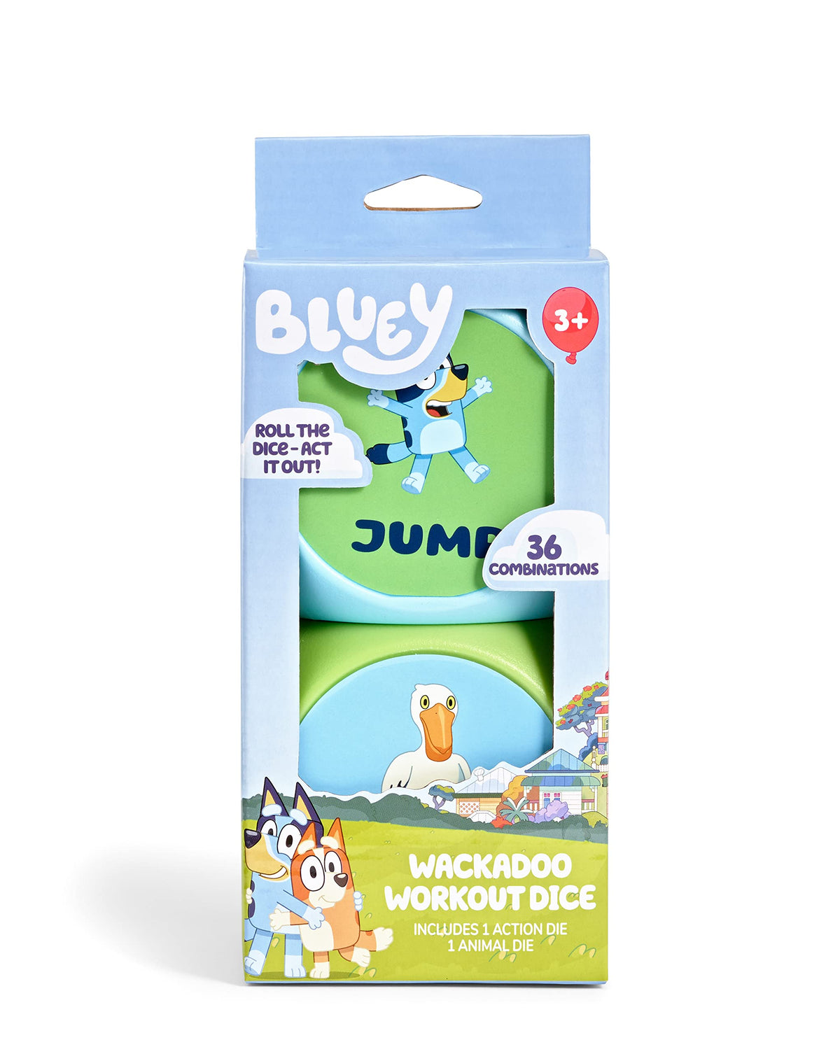 Bluey Wackadoo Imaginative Family Fun Dice Game – Consulate X, view 1 of 7