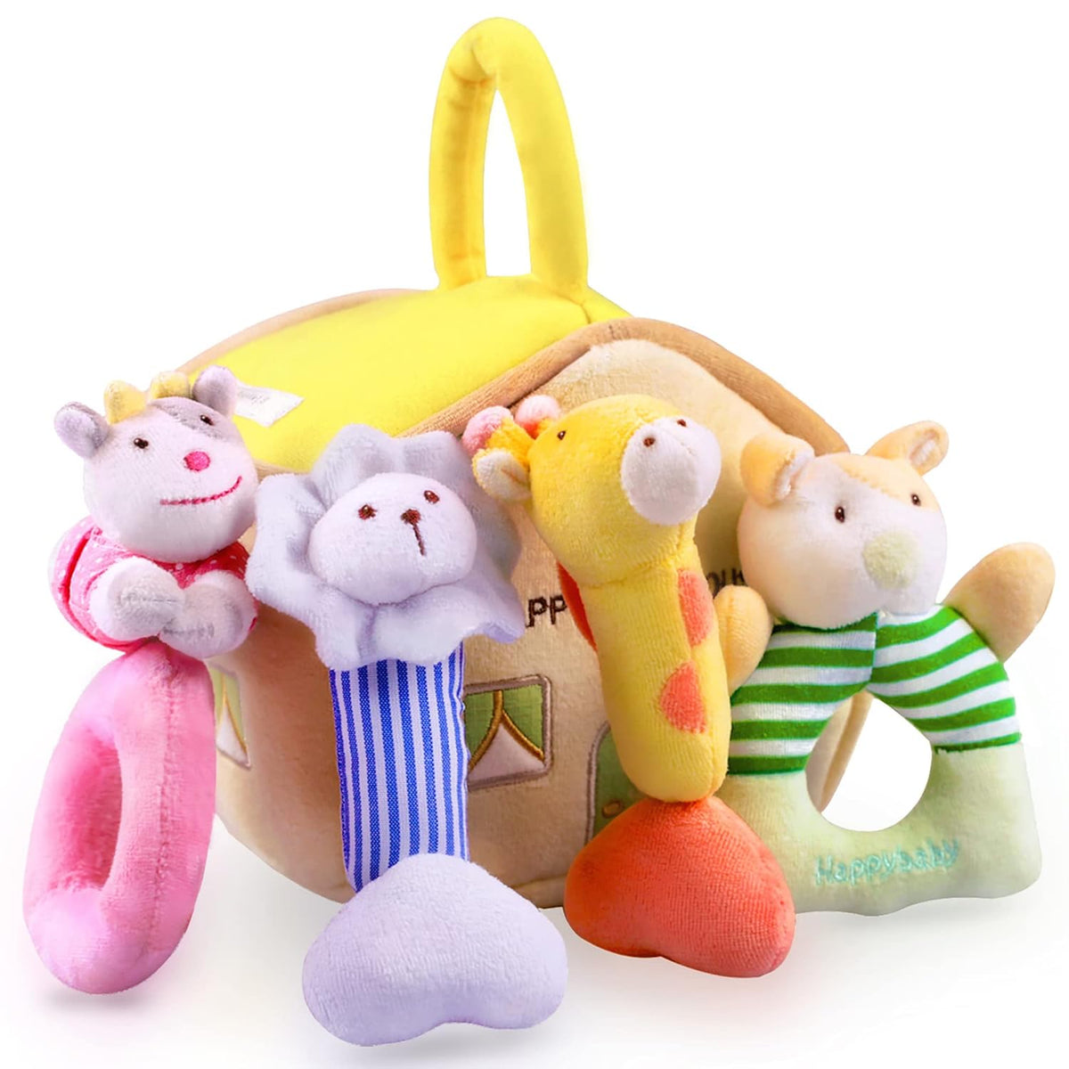 Farmer Friends Rattle Soft Plush Animals Set – Consulate X, view 8 of 9