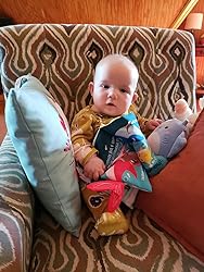 The Ocean Adventure Crinkle Baby Sensory Play Book with Teether Ring – Consulate X, view 12 of 13