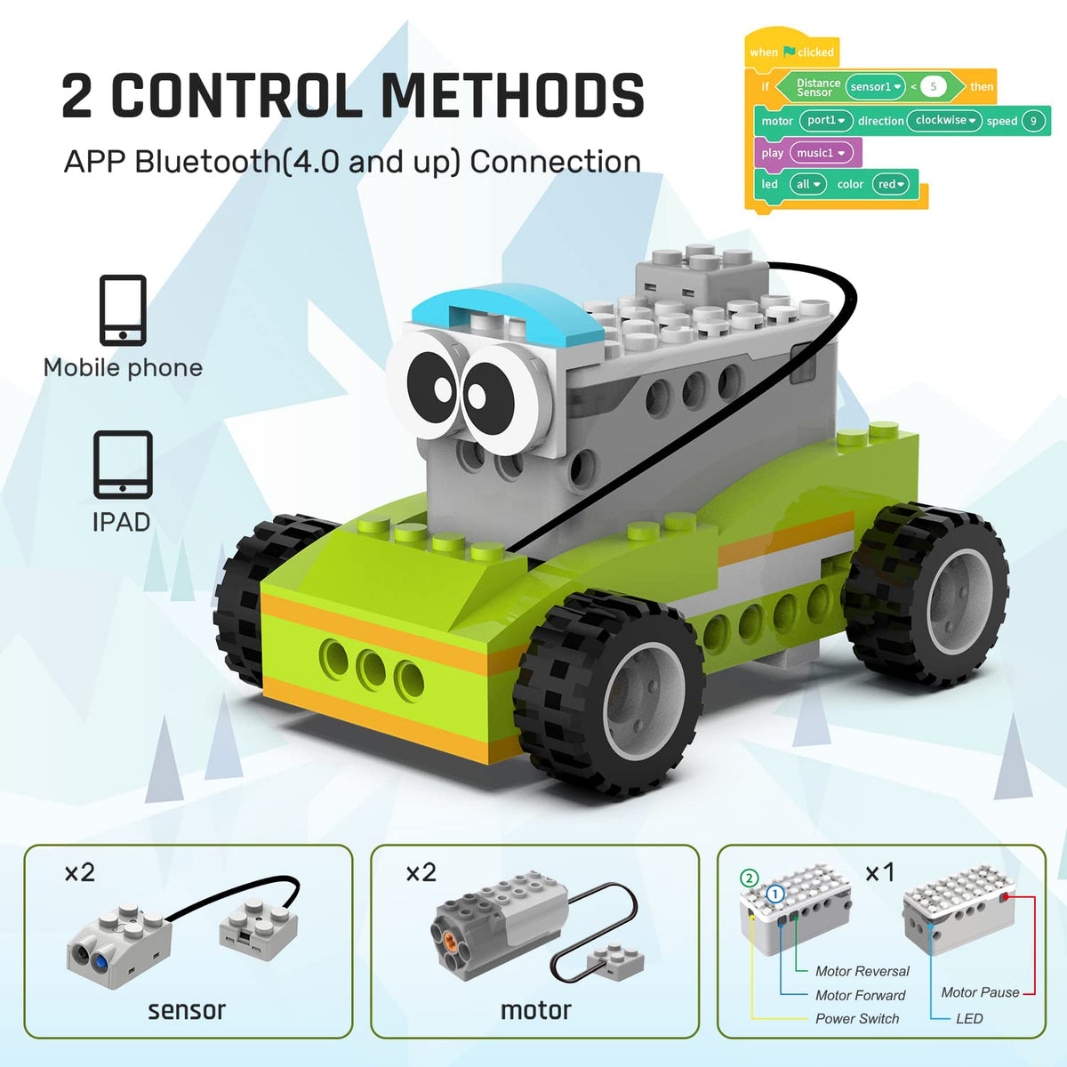 Coding Robot Master: 200+ Fun Educational Bots in 1 App-Controlled Kit with 47 Video Lessons – Consulate X, view 6 of 12
