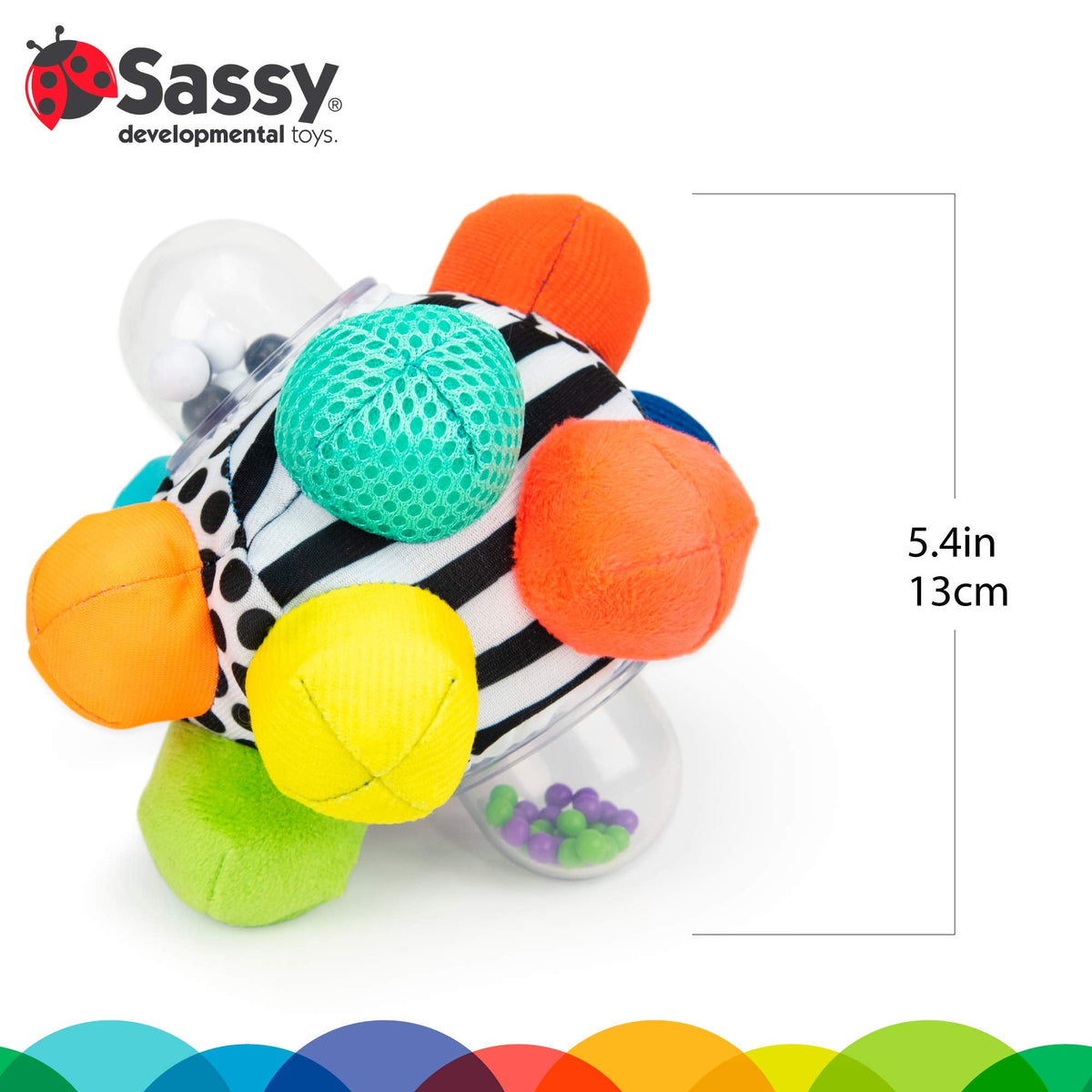 Squishy Bumpy Ball Easy-Grasp Toy for Baby's Motor Skill Fun – Consulate X, view 5 of 10