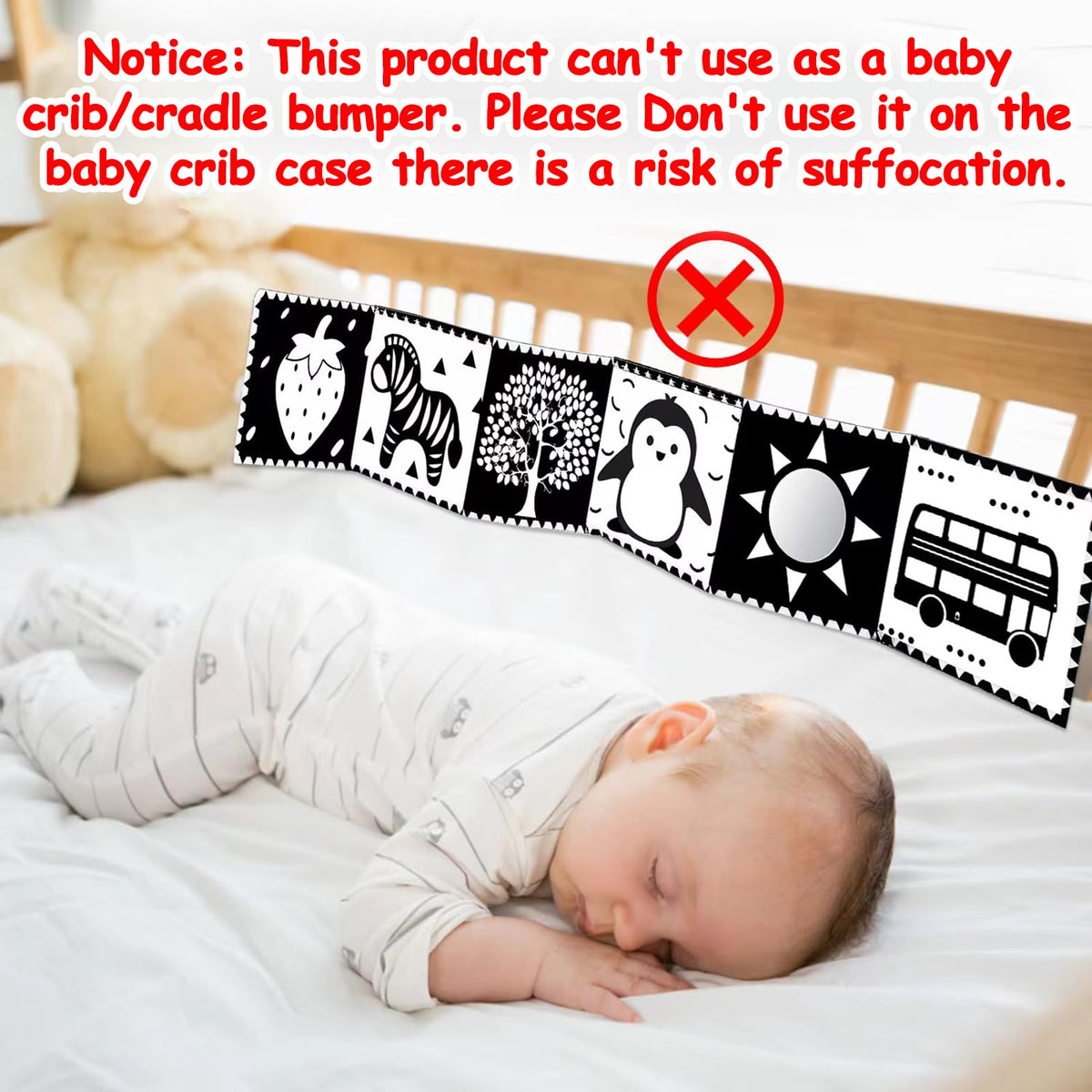 Peekaboo NewBorn Baby Soft Book – Perfect for Tummy Time & Snuggles – Consulate X, view 7 of 7