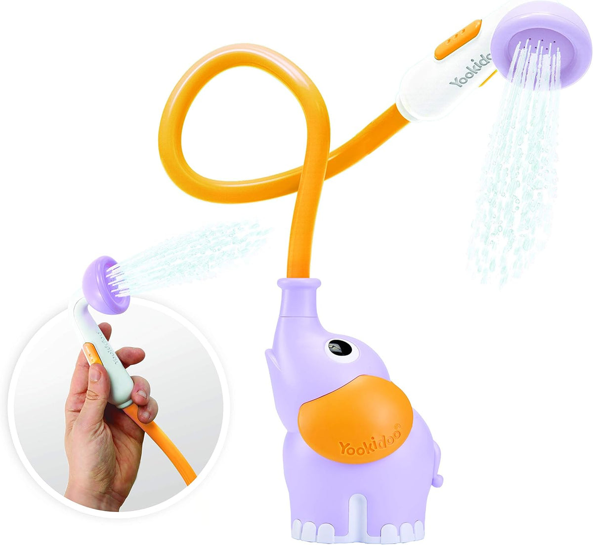 Elephant Baby Bath Shower - Soft Water Rinser for Newborns & Toddlers – Consulate X, view 9 of 9