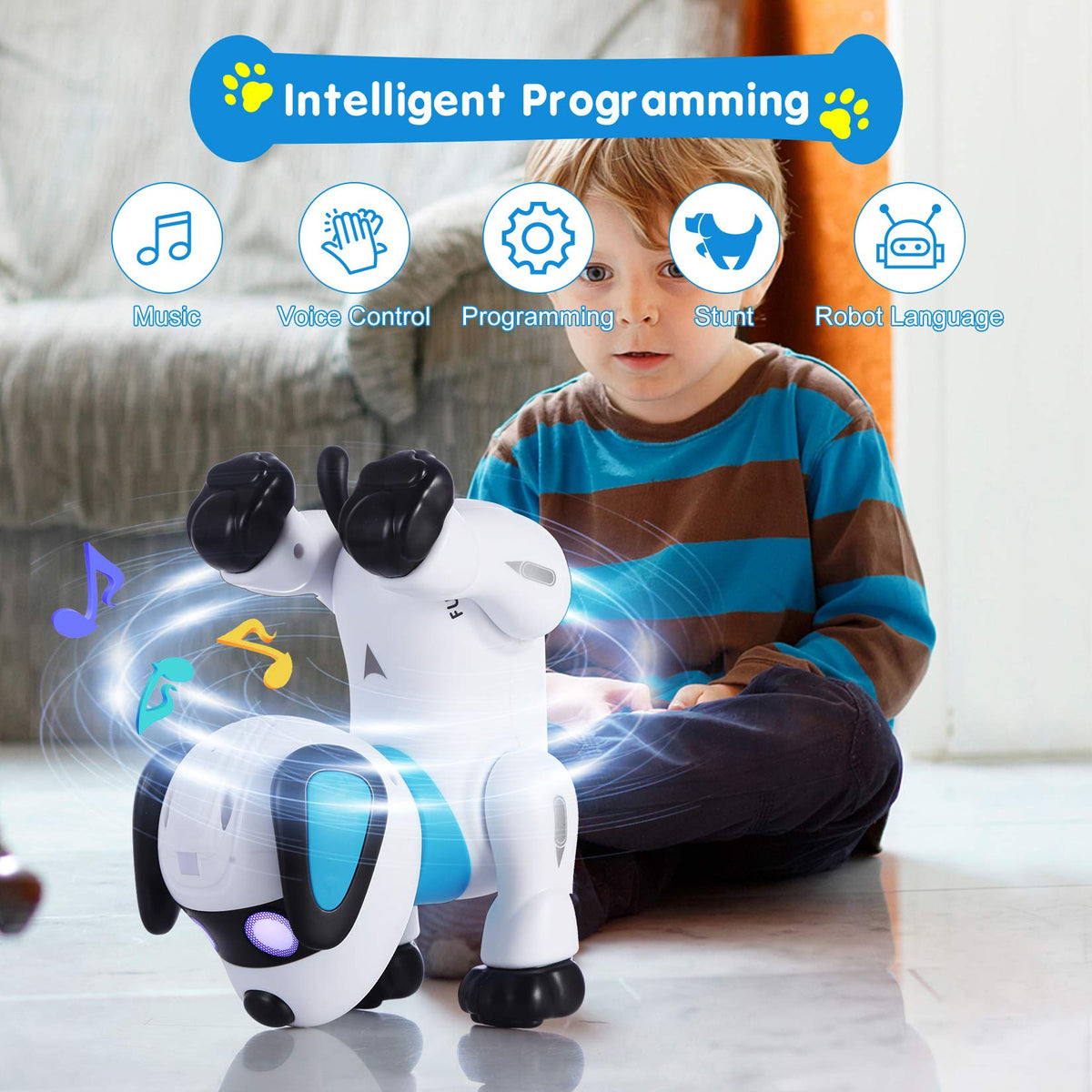 Fun & Smart Robot Dog: Remote Control, Dance, and Play! – Consulate X, view 4 of 7