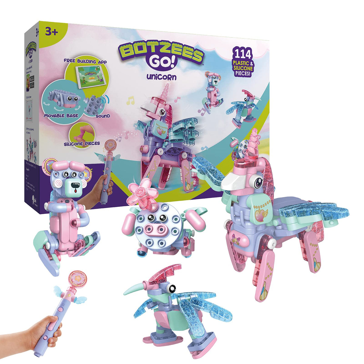 Magical Unicorn Robots: Build, Play, Learn! Perfect for Kids 3+ and STEM Education, Especially for Girls! – Consulate X, view 1 of 10