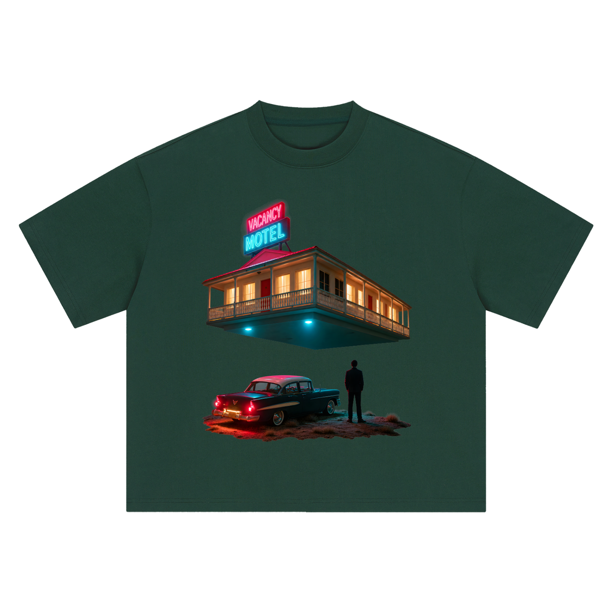 Vacancy Motel Heavyweight Tee – Consulate X, view 13 of 13