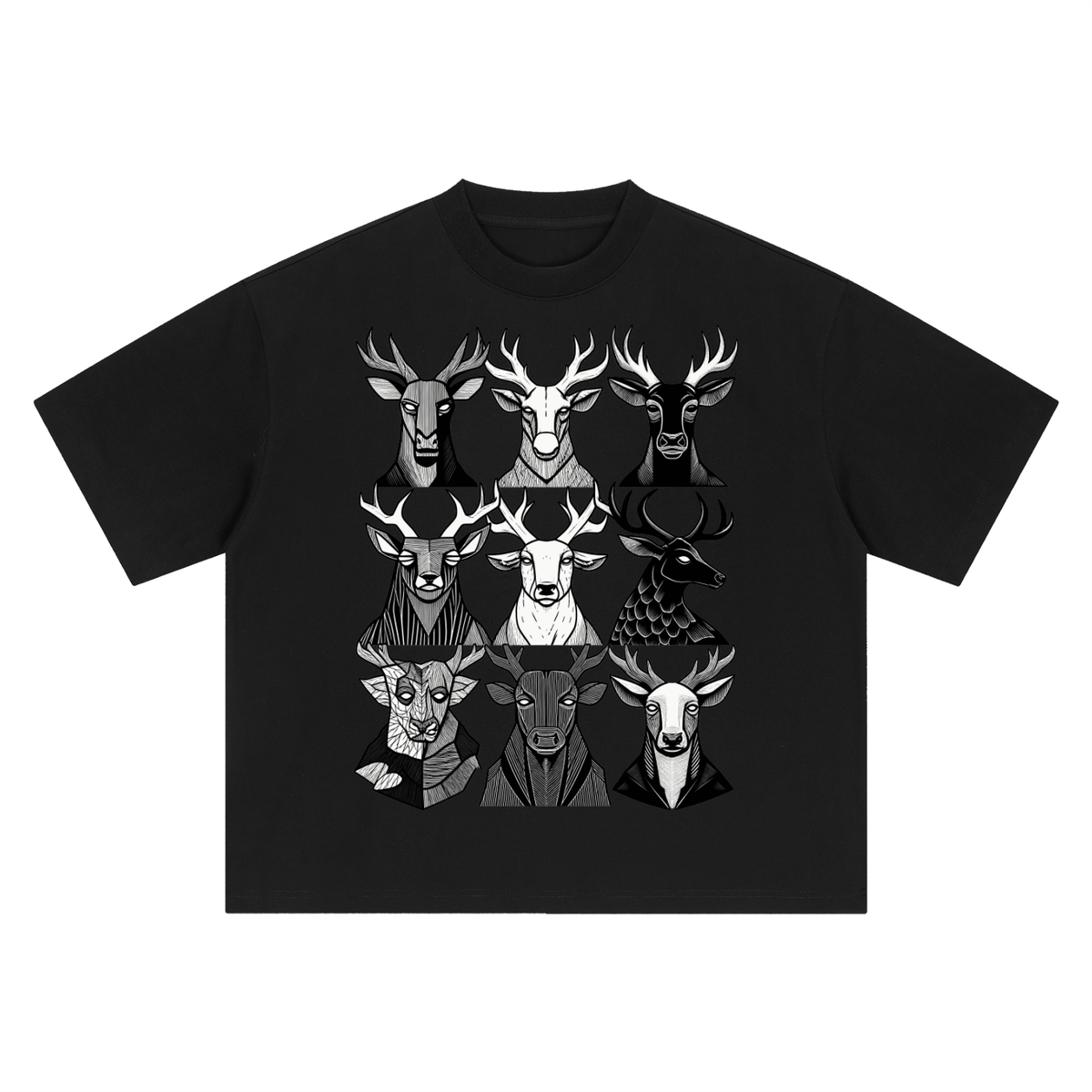 Deer Council Heavyweight Tee – Consulate X, view 5 of 13