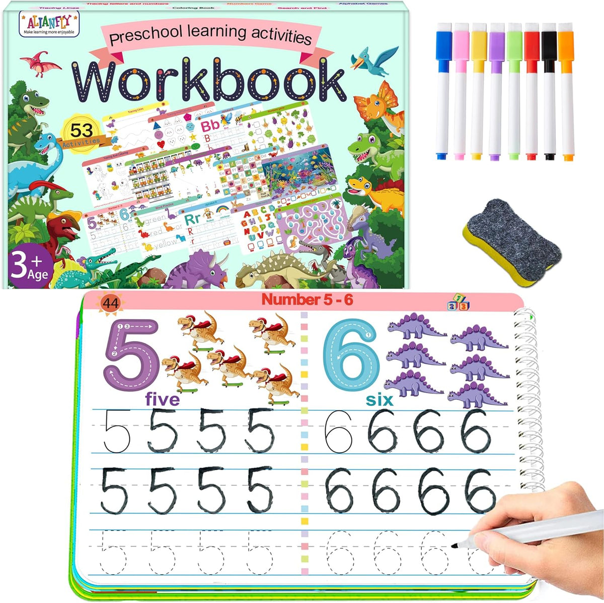 Preschool Learning Activities - First Learning Adventure Workbook – Consulate X, view 7 of 7
