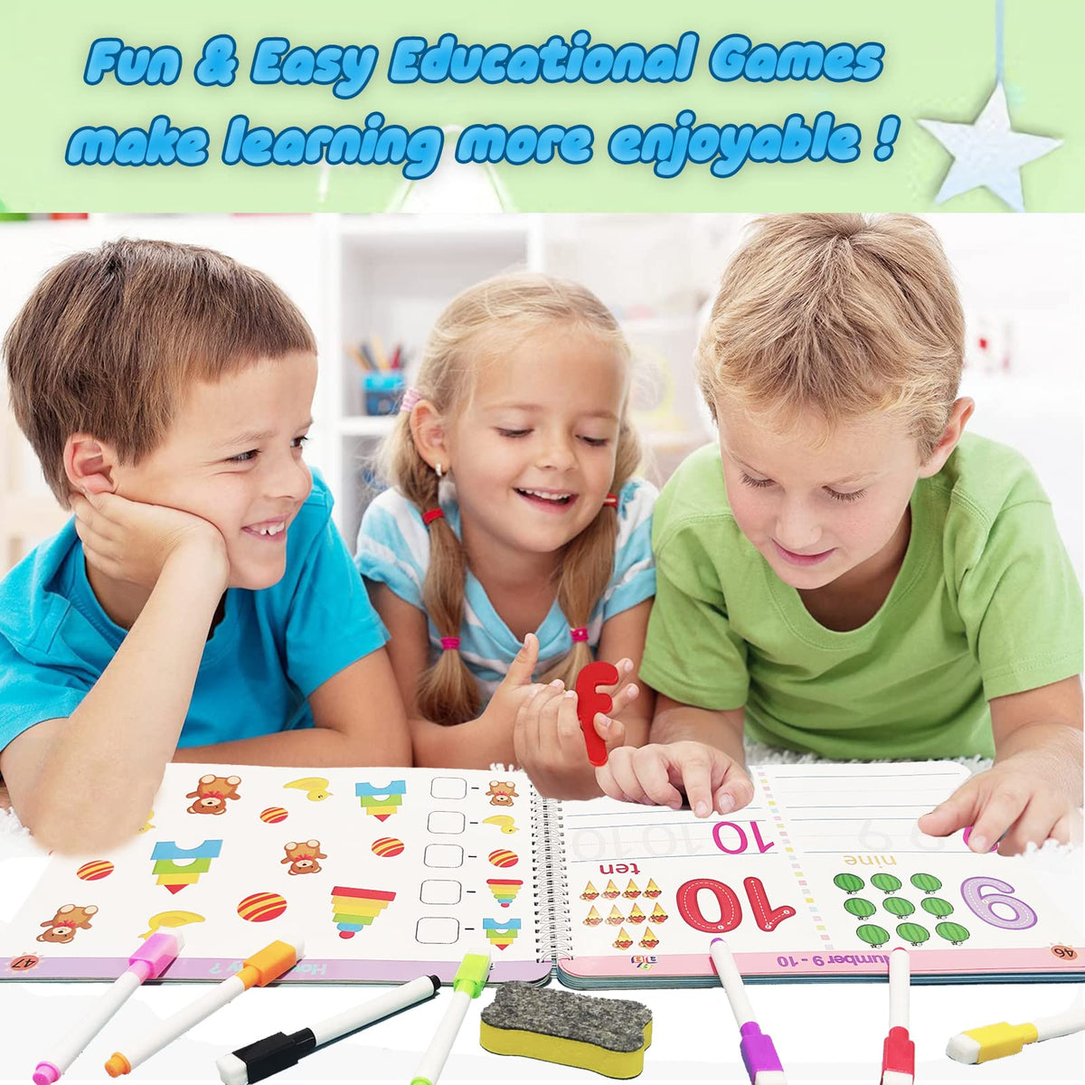 Preschool Learning Activities - First Learning Adventure Workbook – Consulate X, view 6 of 7