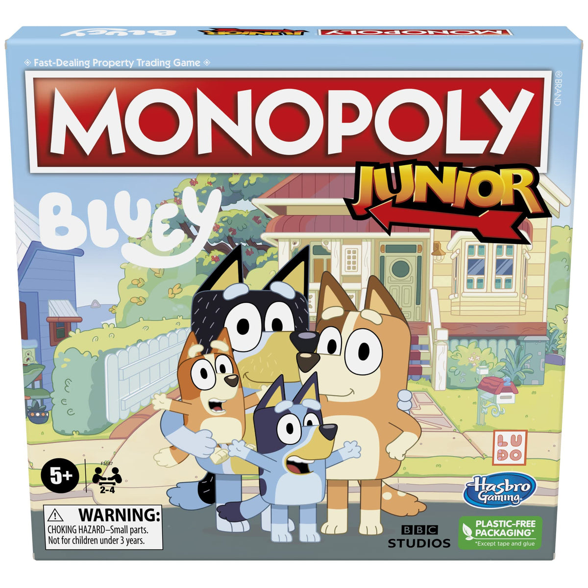 Bluey Monopoly Junior Board Game - Special Edition – Consulate X, view 1 of 16