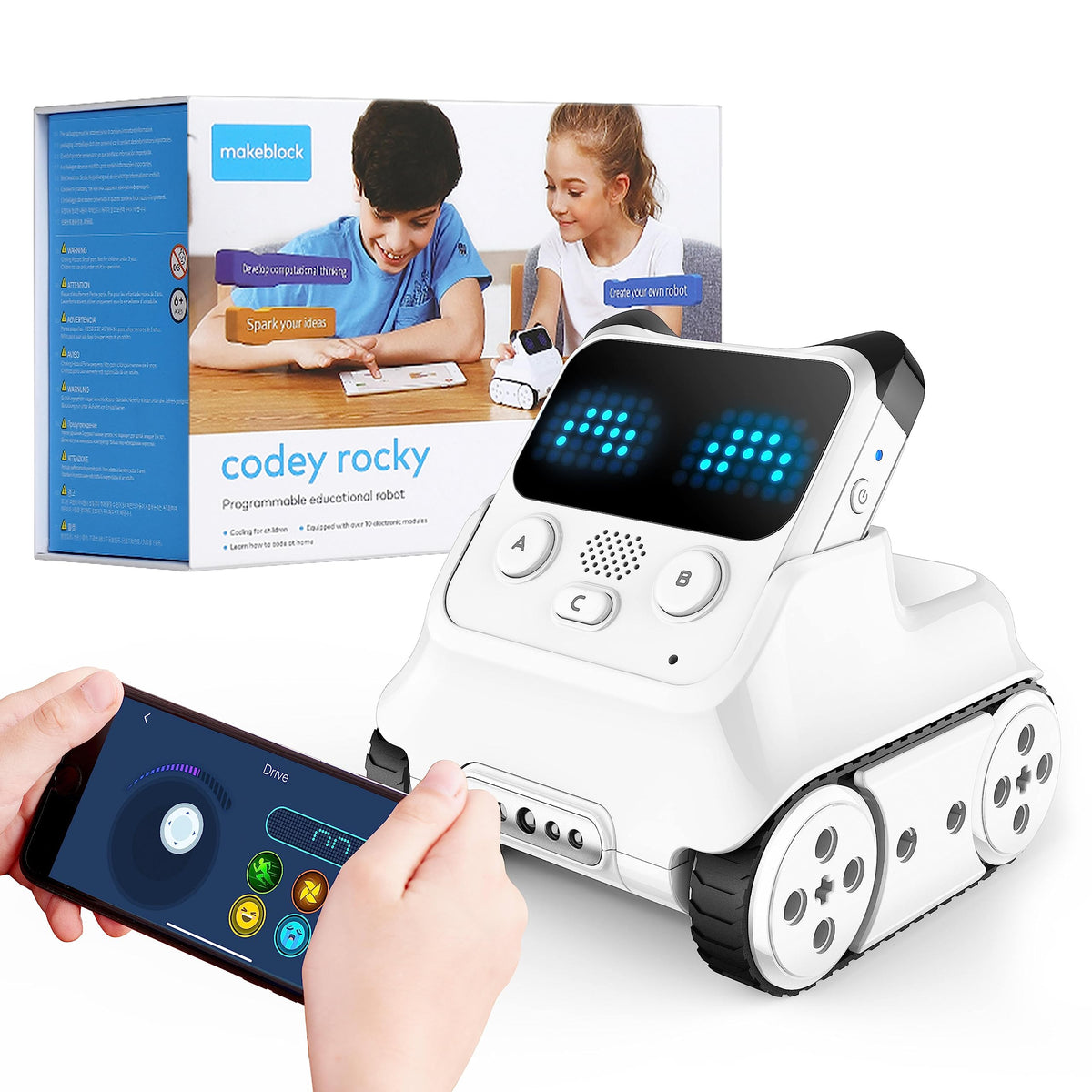 Smart Playtime with Codey Rocky – Interactive Robot for Coding Adventures – Consulate X, view 1 of 8