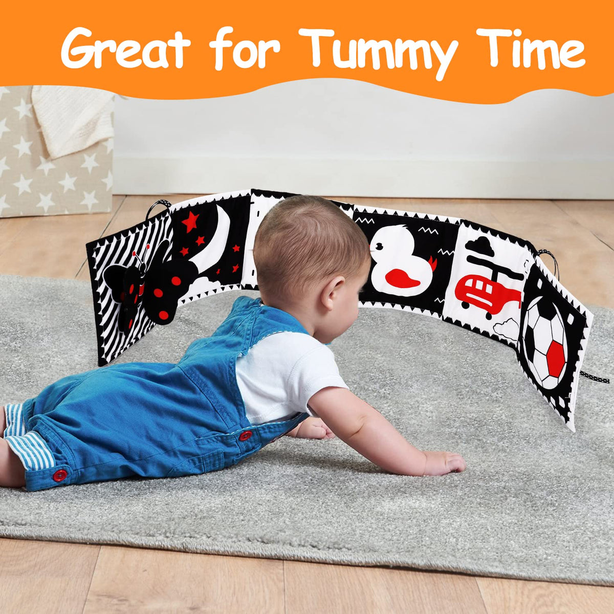 Peekaboo NewBorn Baby Soft Book – Perfect for Tummy Time & Snuggles – Consulate X, view 2 of 7