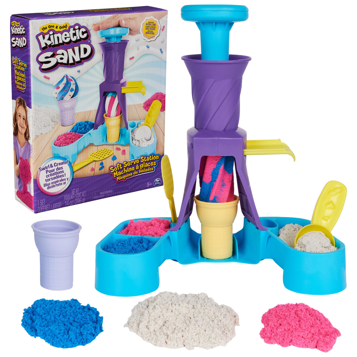 Swirl & Serve Kinetic Sand Station – Consulate X, view 1 of 9