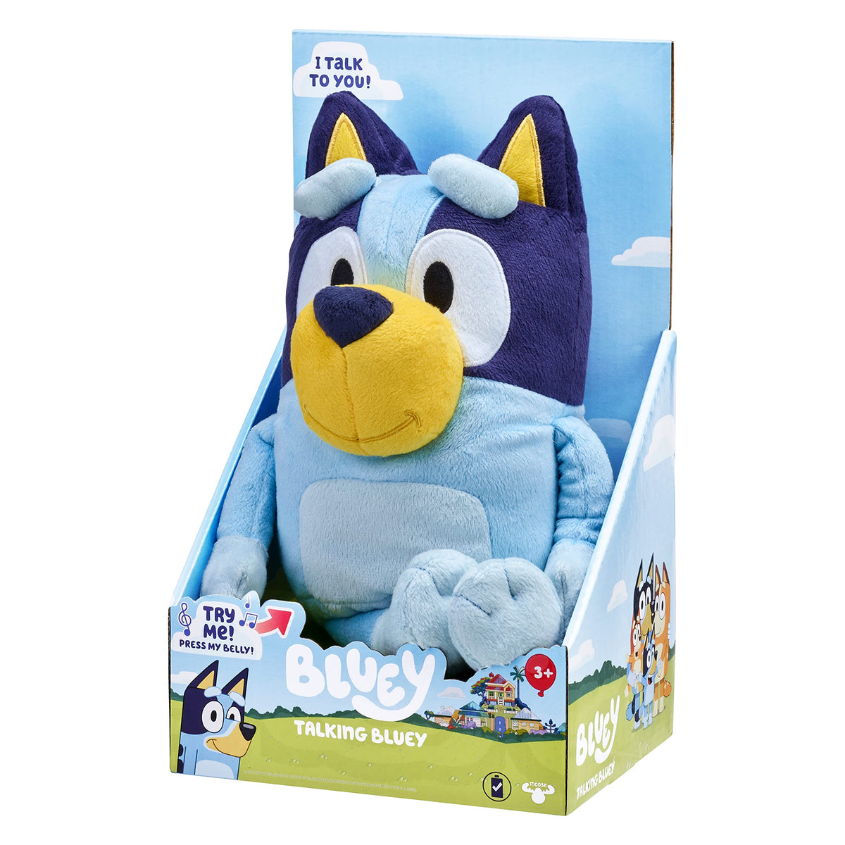 Talking Bluey - Interactive 13" Sing Along Plush – Consulate X, view 11 of 16