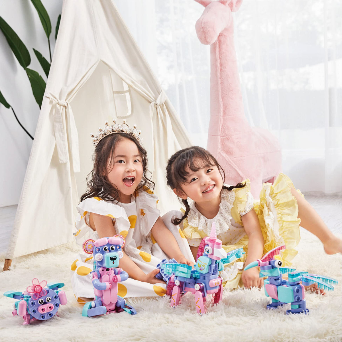 Magical Unicorn Robots: Build, Play, Learn! Perfect for Kids 3+ and STEM Education, Especially for Girls! – Consulate X, view 9 of 10