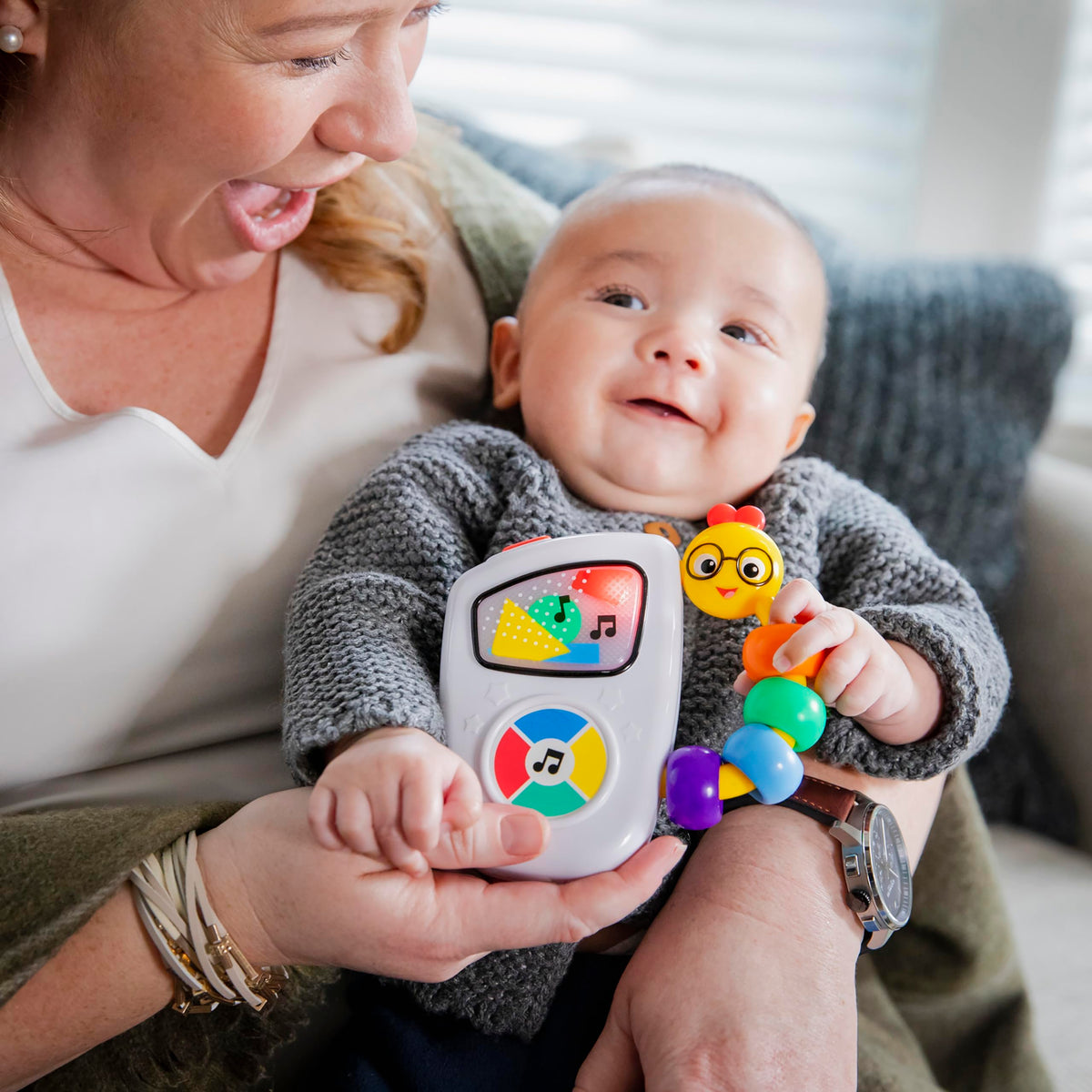 Newborn Portable Musical Baby Toy with Classical Tunes & Dancing Lights – Consulate X, view 2 of 7