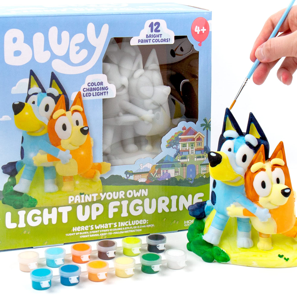 Bluey & Bingo Paint Your Own Night Lamp Art Set – Consulate X, view 1 of 8