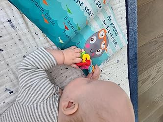 The Ocean Adventure Crinkle Baby Sensory Play Book with Teether Ring – Consulate X, view 13 of 13